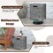 Grey Magnesium Oxide Propane Tank Cover and Side Table and Waterproof